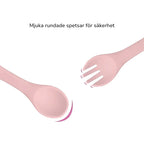 BabyVille - Matsett i 5 deler med sugekopp