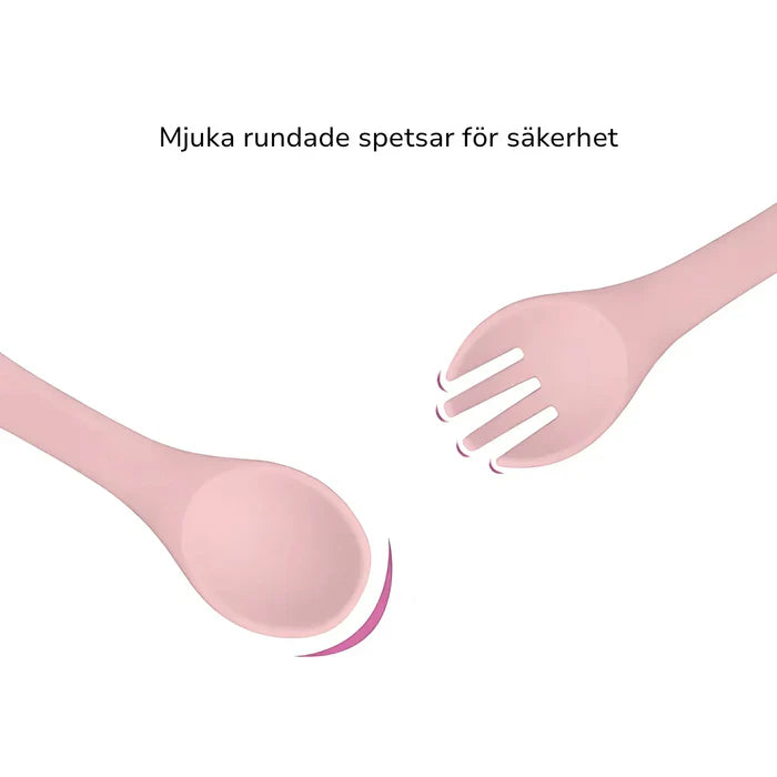 BabyVille - Matsett i 5 deler med sugekopp